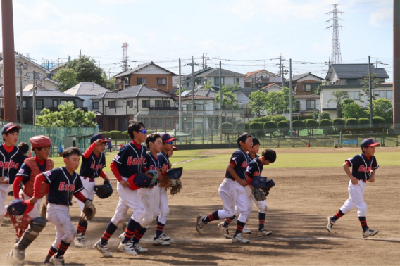 スポーツ少年団　交流県大会　初戦突破！